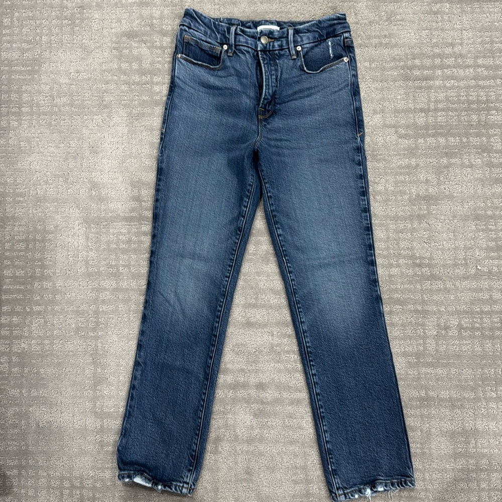 Good American Good Legs Straight Jean 27/4